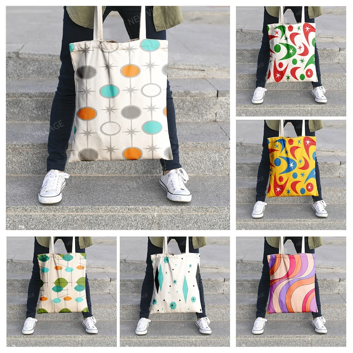 

Холщовая Сумка на плечо, органайзер для хранения косметики, дорожная Женская сумочка, тканевый чехол для шоппинга в скандинавском стиле Бохо по индивидуальному заказу