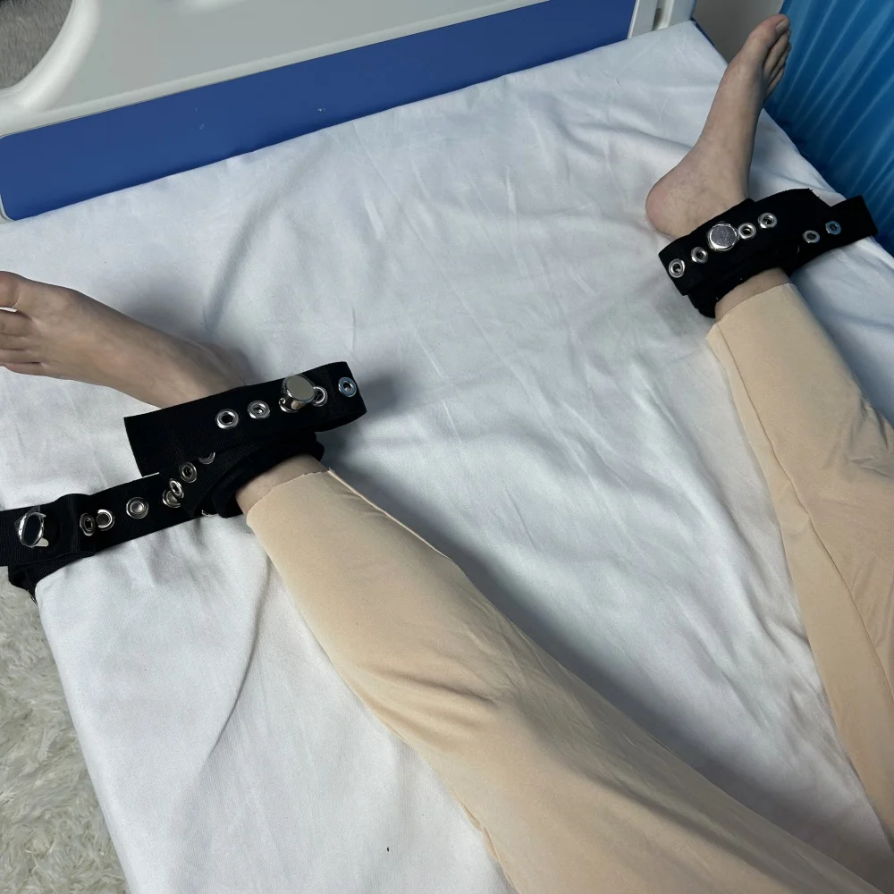 Фото Регулируемый мягкий ограничитель лодыжки Удобный стабилизатор лодыжки пациента Безопасность Удобное использование для безопасного ограничения конечностей №4
