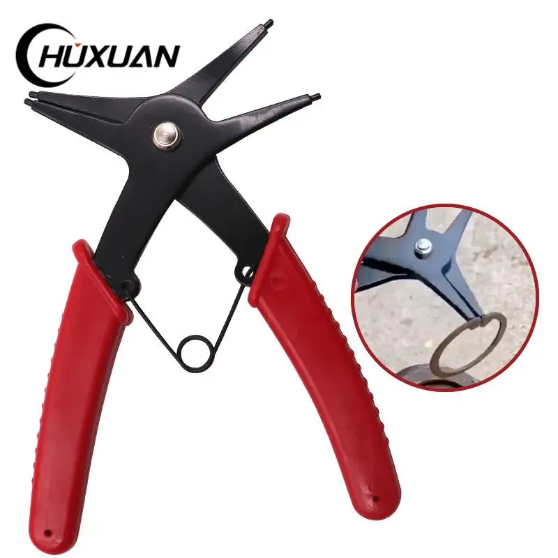 

Snap Ring Pliers Dual-purpose Circlip Pliers Reassembling Tool Professional Snap Ring Pliers For Internal And External Snap Ring