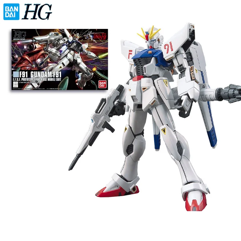 

Оригинальный мобильный костюм Bandai 57955 1/144 HGUC 167 GUNDAM F91 Сборная модель GUNADAM Коллекционная экшн-фигурка игрушка