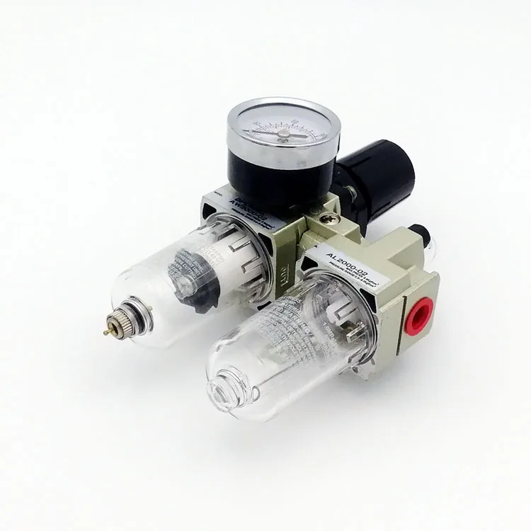 

AC2010-02 фильтр компрессора, ручной дренаж, воздушные фильтры, насос, увлажнитель, пневматический Регулятор давления, сепаратор масла