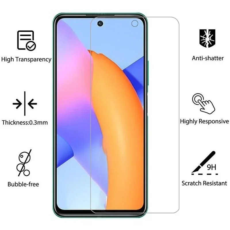 чехол для huawei Honor 10x lite защитная пленка экрана закаленное стекло на 10xlite x10 легкий