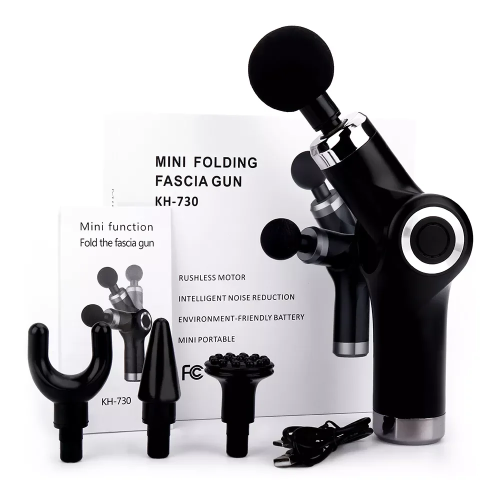 

Мини-массажный пистолет Электрический для глубоких тканей шеи спины, расслабления мышц, аппарат для облегчения боли, массажер для упражнен...