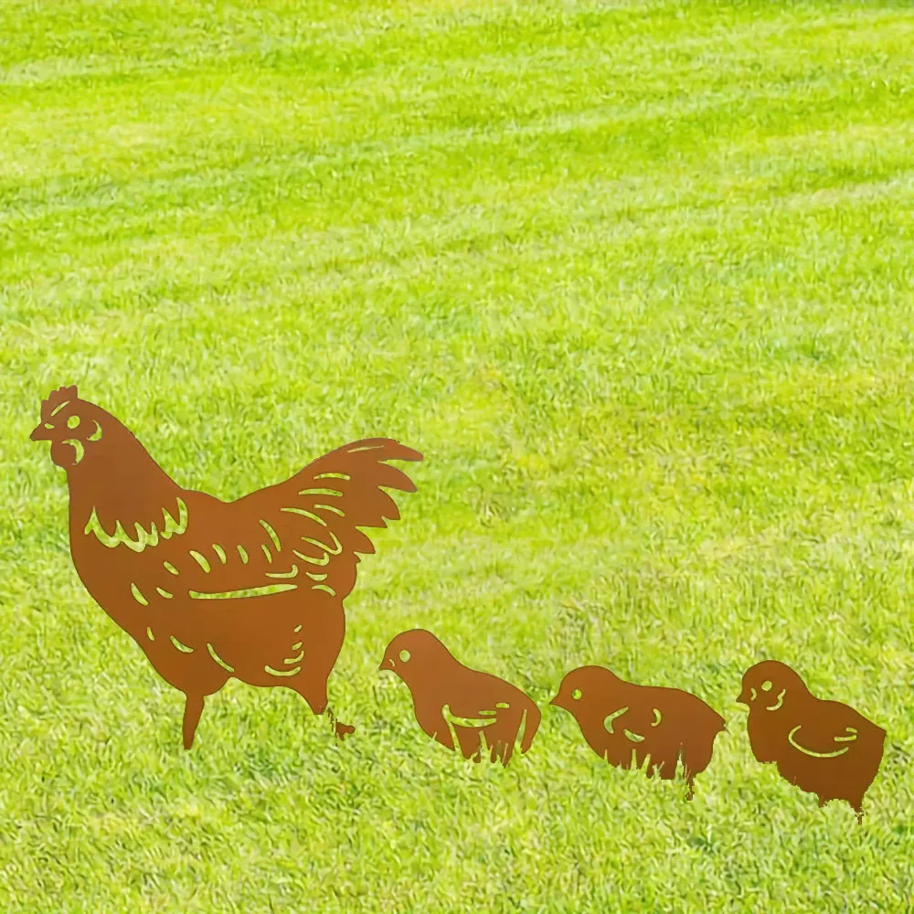 Заворонительный набор металлических садовых кольев – гипнотиз с садовым шармом.