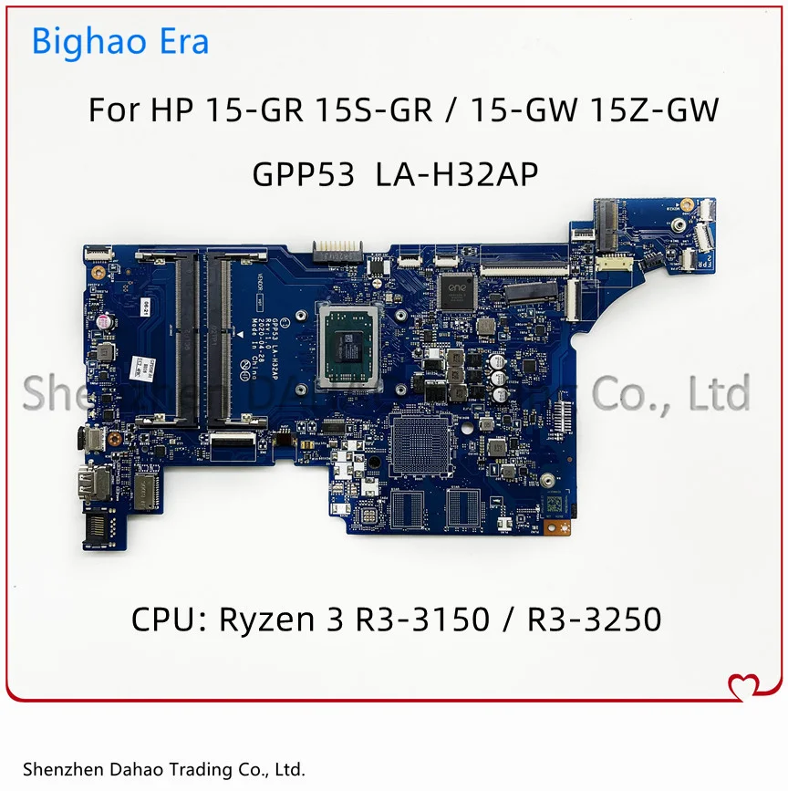 

M03668-601 для HP 15-GW 15Z-GW 15-GR 15S-GR Материнская плата ноутбука с M03669-601/3250 CPU DDR4 GPP53