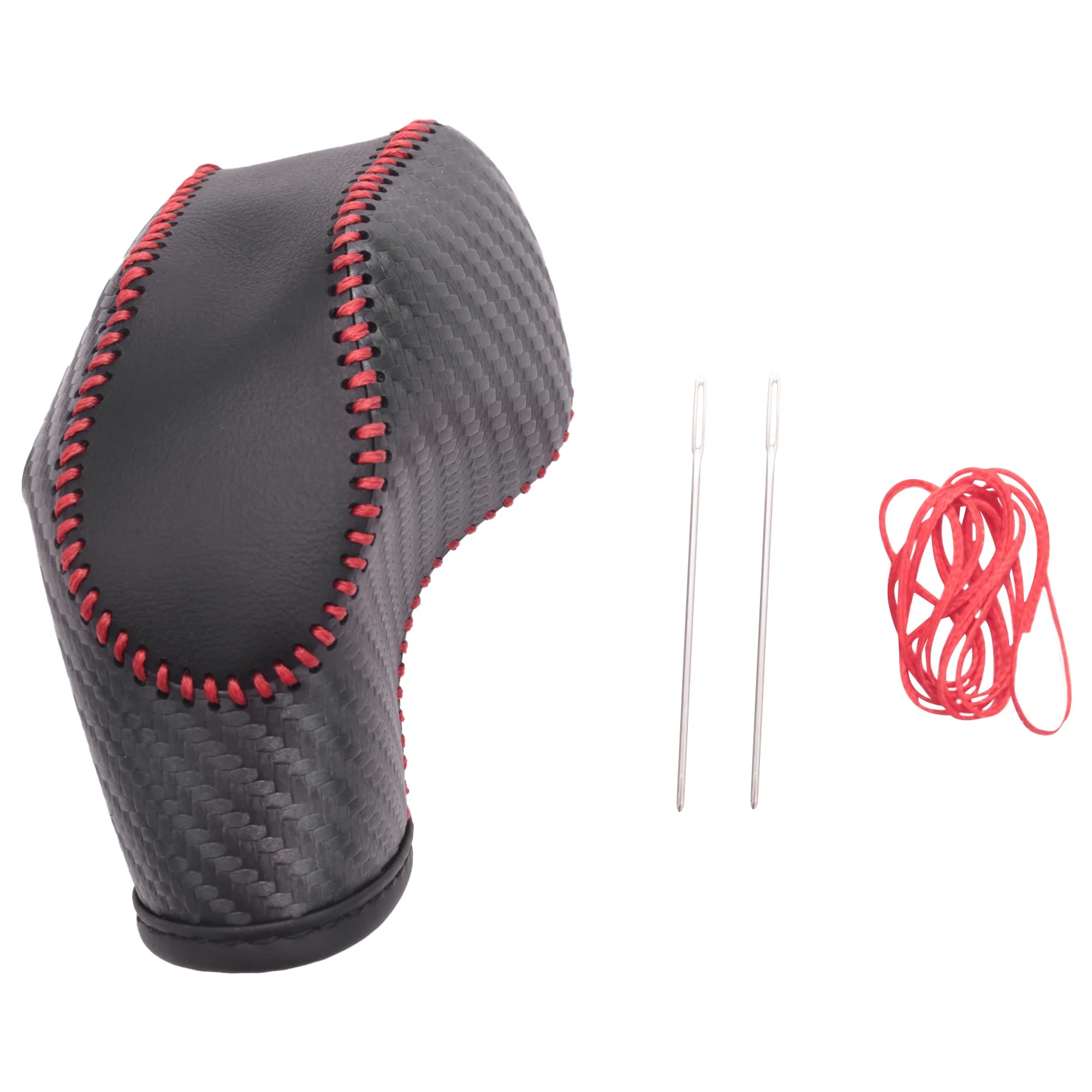 Автомобиль PU Carbon Look Red чехол для рычага переключения передач Ford EcoSport Escape / Fusion /C-Max