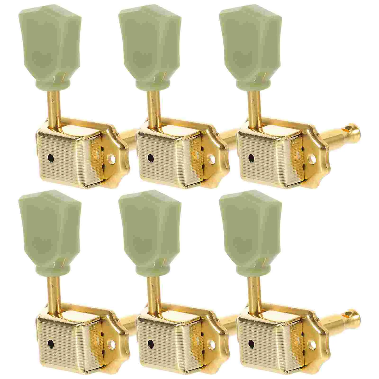 

6pcs Guitar Tuning Pegs Replacement Turning Key Pegs Machine Heads Electric Guitar Pegs