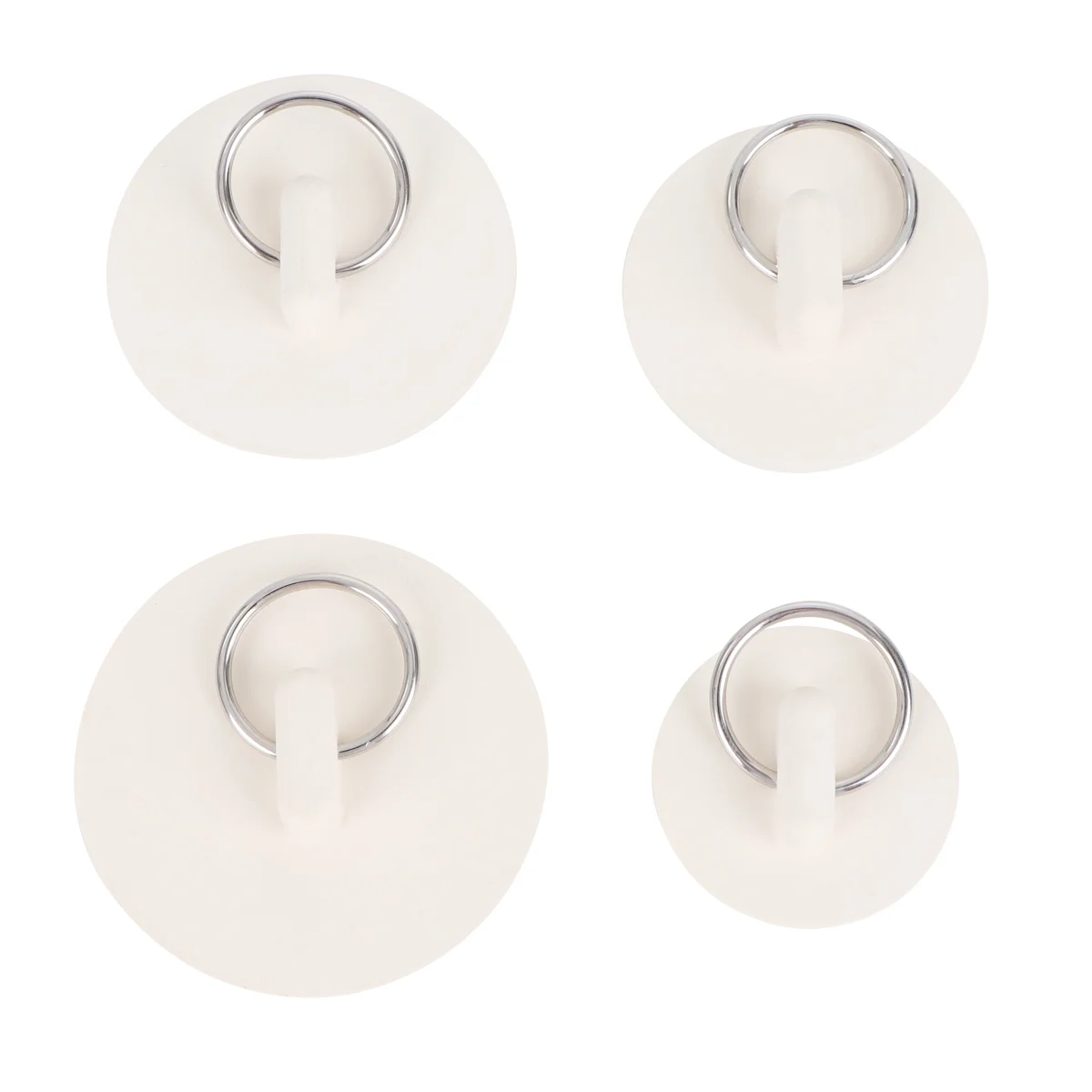 

4pcs Sink Stoppers Practical Useful Drain Plugs Pool Plugs for Kitchen Home Bathroom