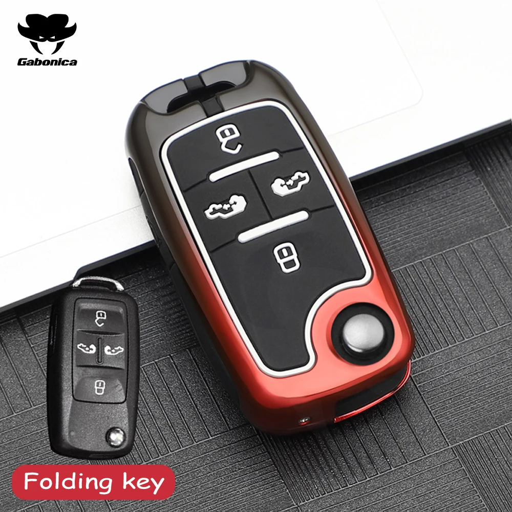 

Корпус для автомобильного ключа из цинкового сплава, полная Обложка для VW Volkswagen Sharan Crafter Multivan, для Seat Alhambra, чехол для ключа с дистанционным управлением