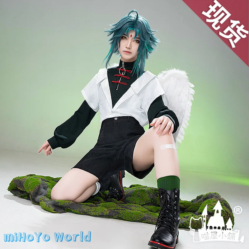 

Оригинальные товары для косплея, игра Genshin Impact Xiao, косплей костюм Xiao Doujin, косплей, комикс, искусственная кожа, повседневный костюм, подарок на день рождения