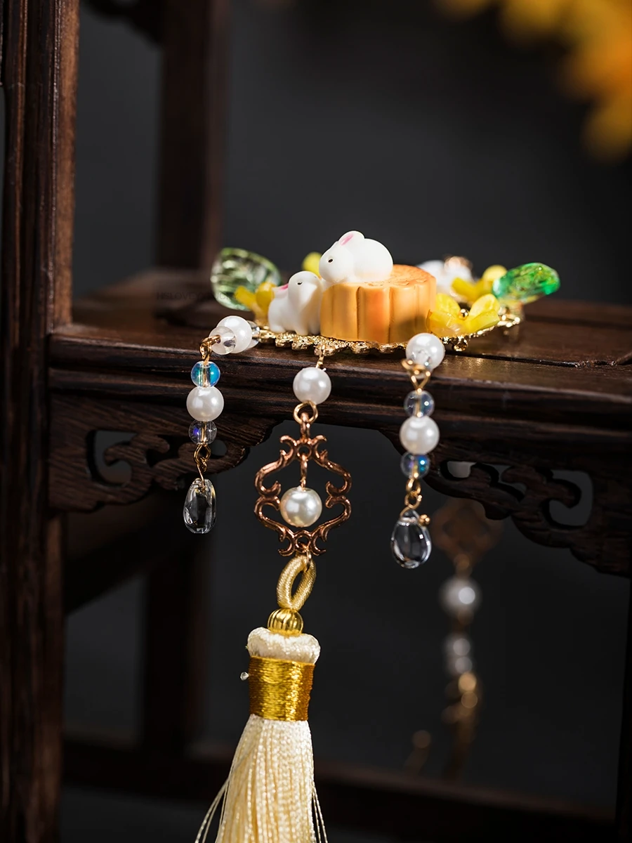 Китайская юбка Hanfu на груди и талии запрещенная покроковая украшение переднюю