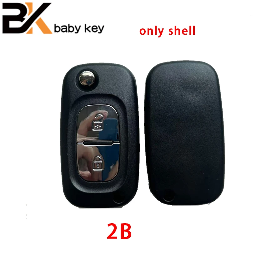 

Для Renault Samsung "SM3" Scenic III Megane IIIFluence 2009-2015 433 МГц PCF7961 чип 3 кнопки откидной смарт-дистанционный автомобильный ключ