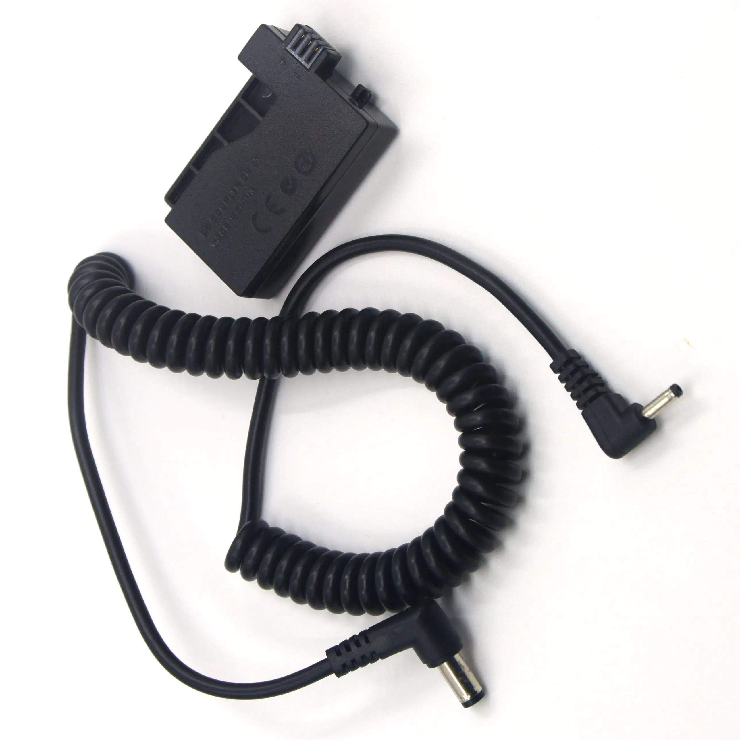 DR-E5 LP E5 Фиктивный аккумулятор с пружинным кабелем Соединитель постоянного тока