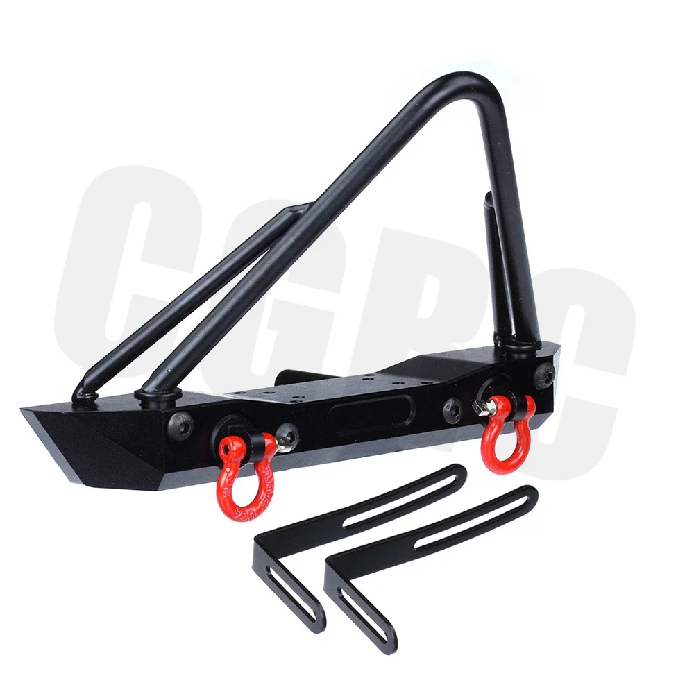 Металлические передние и задние бамперы с ЧПУ для радиоуправляемого автомобиля