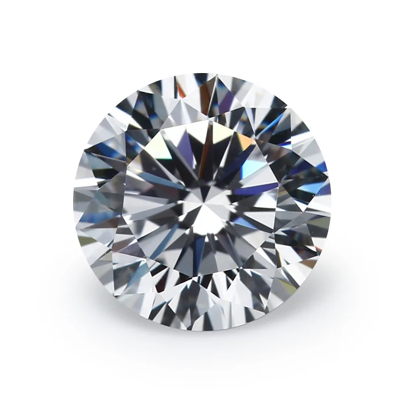 

2022 hotsale jewelry Accessories Moissanite Diamonds White D VVS Round Stones Synthetic Moissanite