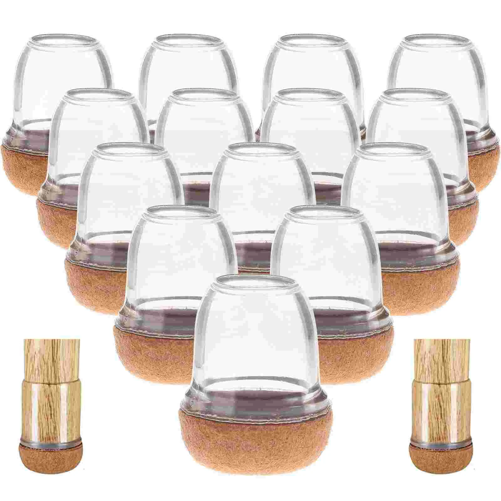 

16Pcs Hair Leg Protectors For Hardwood Floors Chair Feet Protectors Chair Leg Floor Protectors Chair Protector Chair Leg Caps