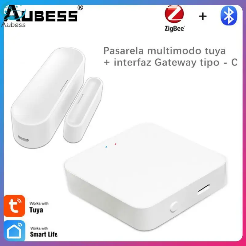 

Умный Многофункциональный удобный датчик для дверей и окон Smart Home, простота в эксплуатации, беспроводной шлюз с радиусом действия 40 метров