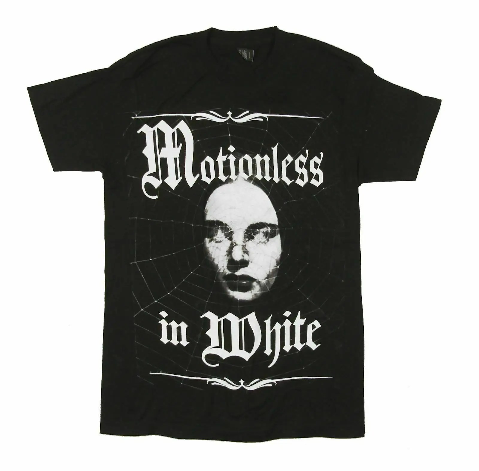 

Motionless in White Vamp Webs Summer 2016 Black T-Shirt NEW