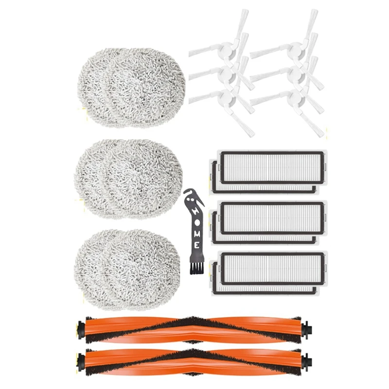 

Accessories For Xiaomi Mijia Pro STYTJ06ZHM Self-Cleaning Robot Vacuum Cleaner Filter Main Side Brush Mop Cloth