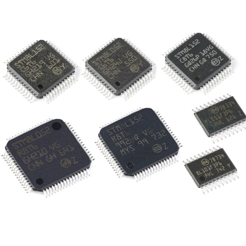 

5PCS STM8L051 8L101 8L151 8L152 F3P6 C6T6 C8T6 R8T6 Micro control chip STM MCU