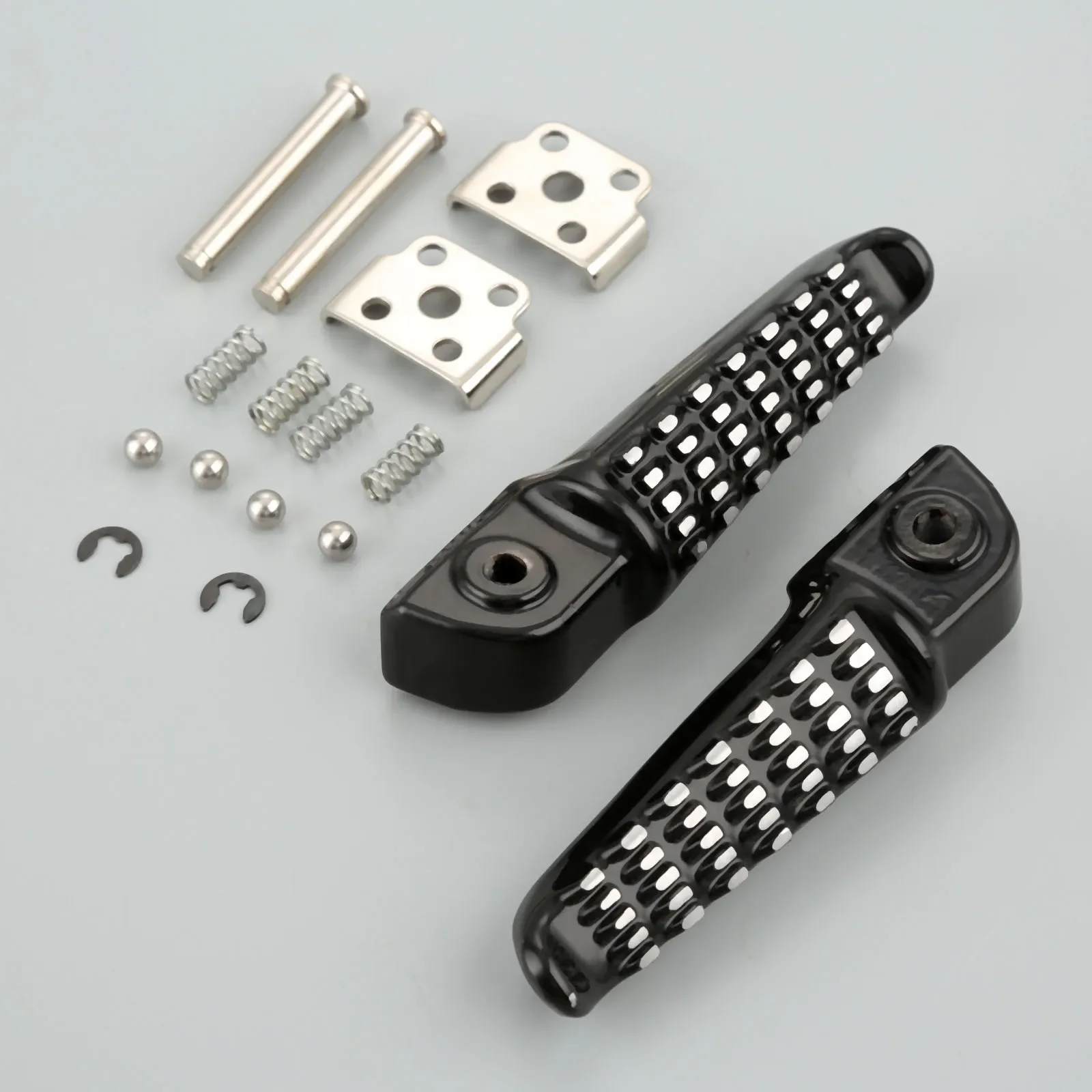 

1 пара, Алюминиевые Подножки для мотоцикла Kawasaki Ninja 250R EX250 2008-2013 Z750/Z750S 2004-2011 Z1000 Ninja ZX6R