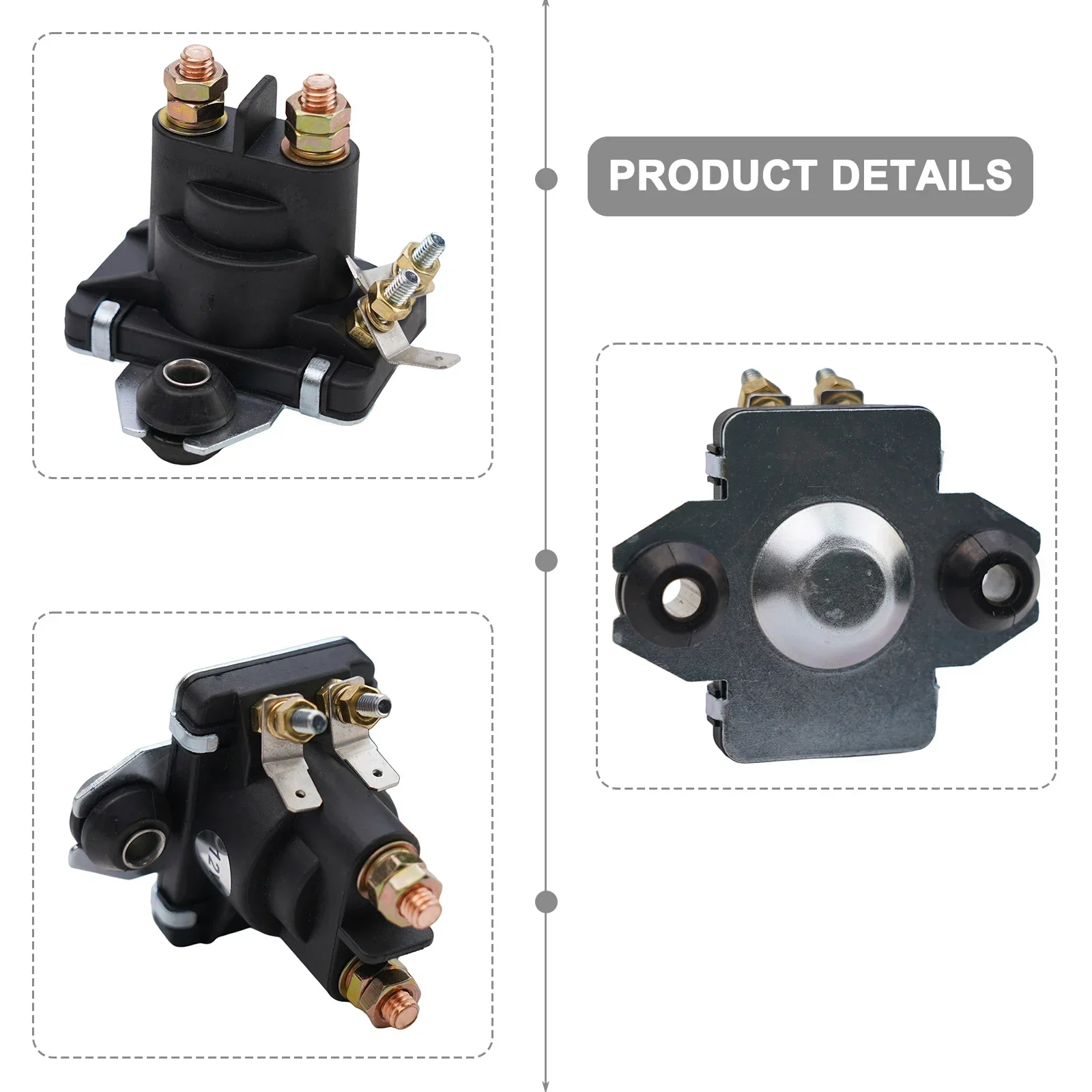 Реле стартера СОЛЕНОИДНОЕ РЕЛЕ ДЛЯ MERCURY MARINE 12V 89- 850187 А1 Т1 818998 A1 для 12 В 20 л.с. 25 40 45 50