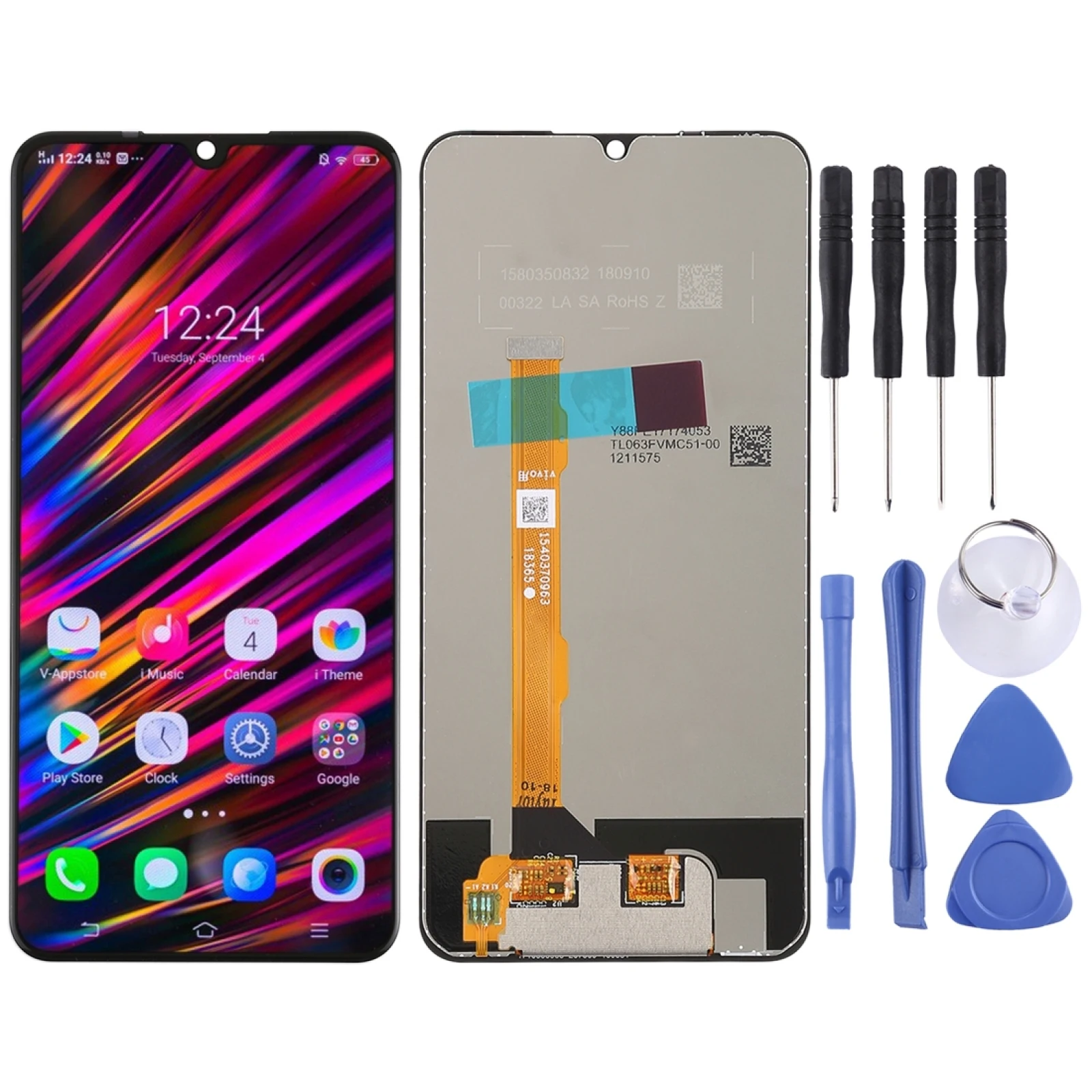 

LCD Screen and Digitizer Full Assembly Replacement For Vivo Y97 / V11