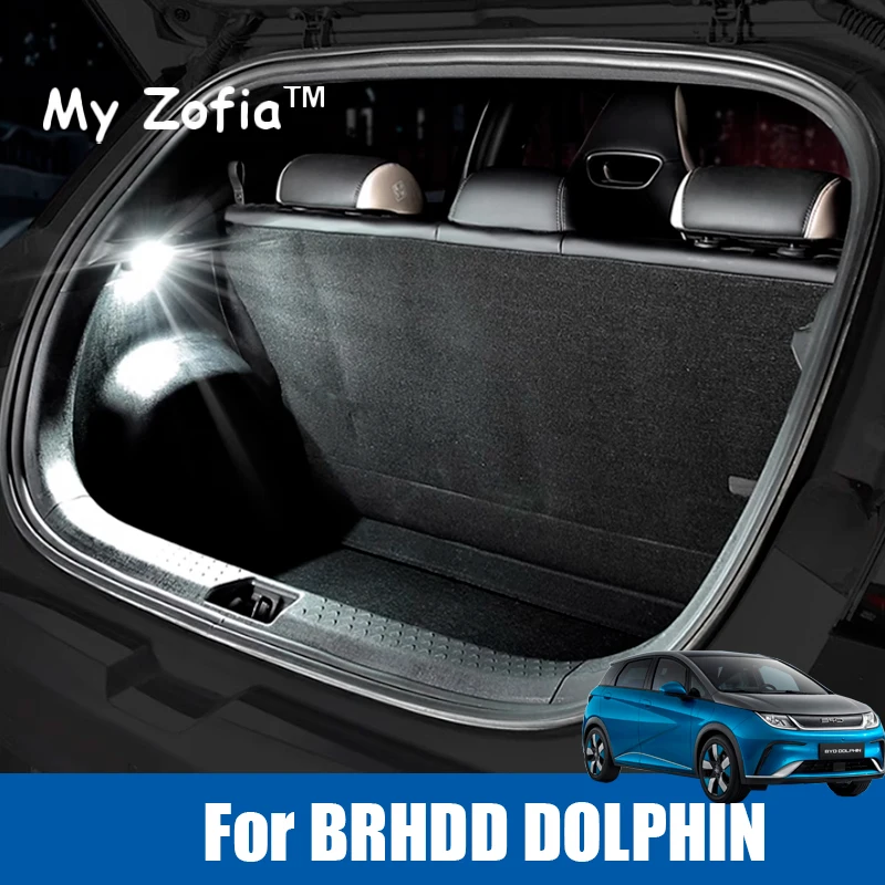 Для BYD Dolphin 2023 2024 2025 светодиодные фонари багажника автомобиля оригинальная