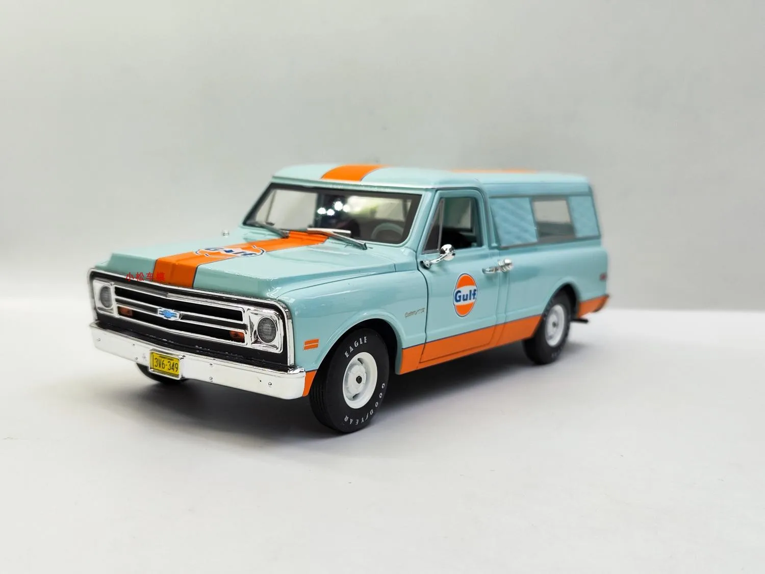 1:24 1968 Chevrolet C-10 высококлассная модель автомобиля из сплава коллекционная игрушка