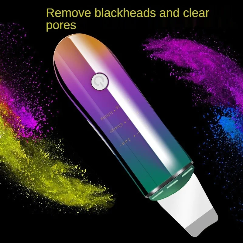 

Skin Scrubber Vibration Face Spatula Blackhead Remover Facial Scrubber Shovel Clean Cavitation Peeling Facial Lifting
