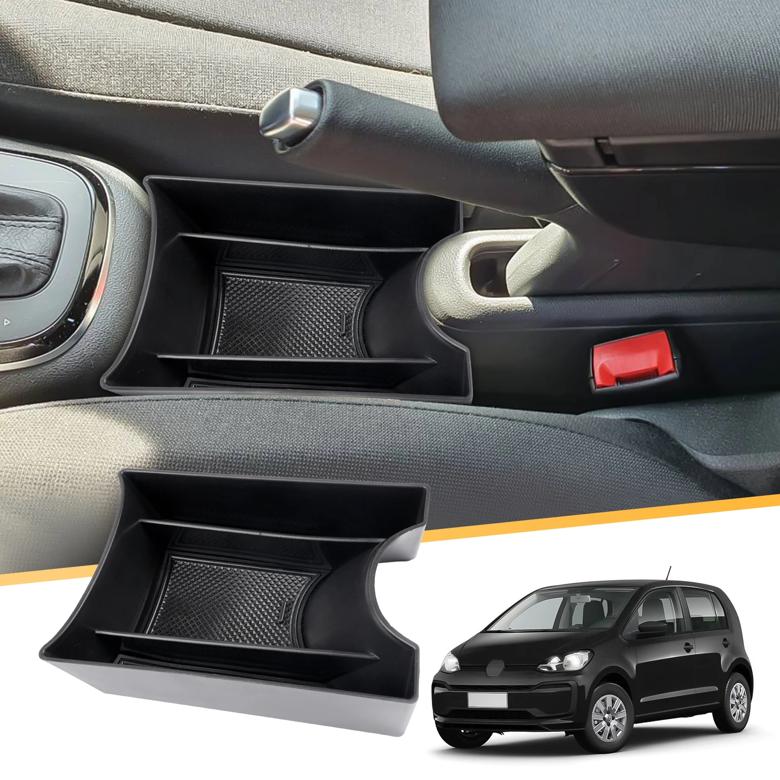 LFOTPP ящик для хранения в подлокотнике автомобиля для VW Up / Seat Mii / Skoda Citigo 2013-2021 центральный контрольный контейнер авто аксессуары для интерьера