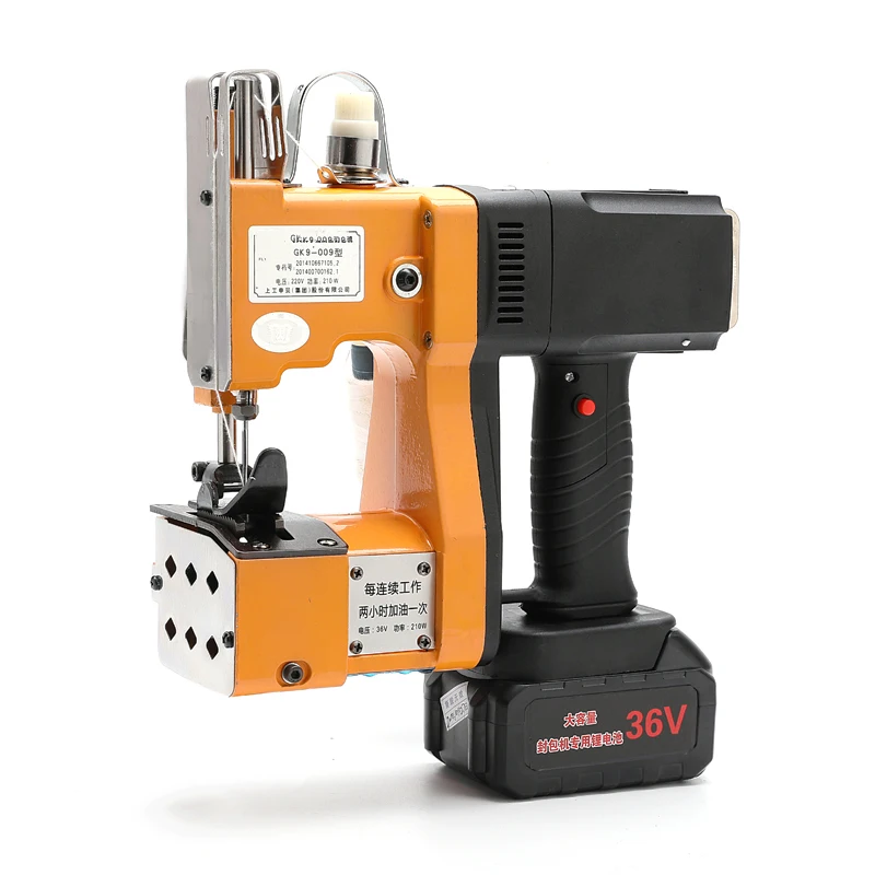 

Портативная Автоматическая швейная машина, упаковочный аппарат для тканых пакетов, ручной инструмент для шитья и уплотнения с литиевым аккумулятором