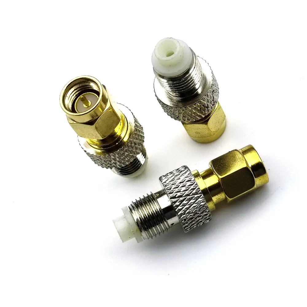 

20pcs/100PCS brass SMA TO FME Adapter SMA to FME Male Plug RF connector