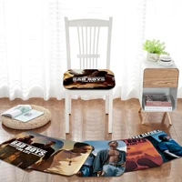 bad boys decorative chair mat soft pad seat cushion for dining patio home office indoor outdoor garden chair mat pad