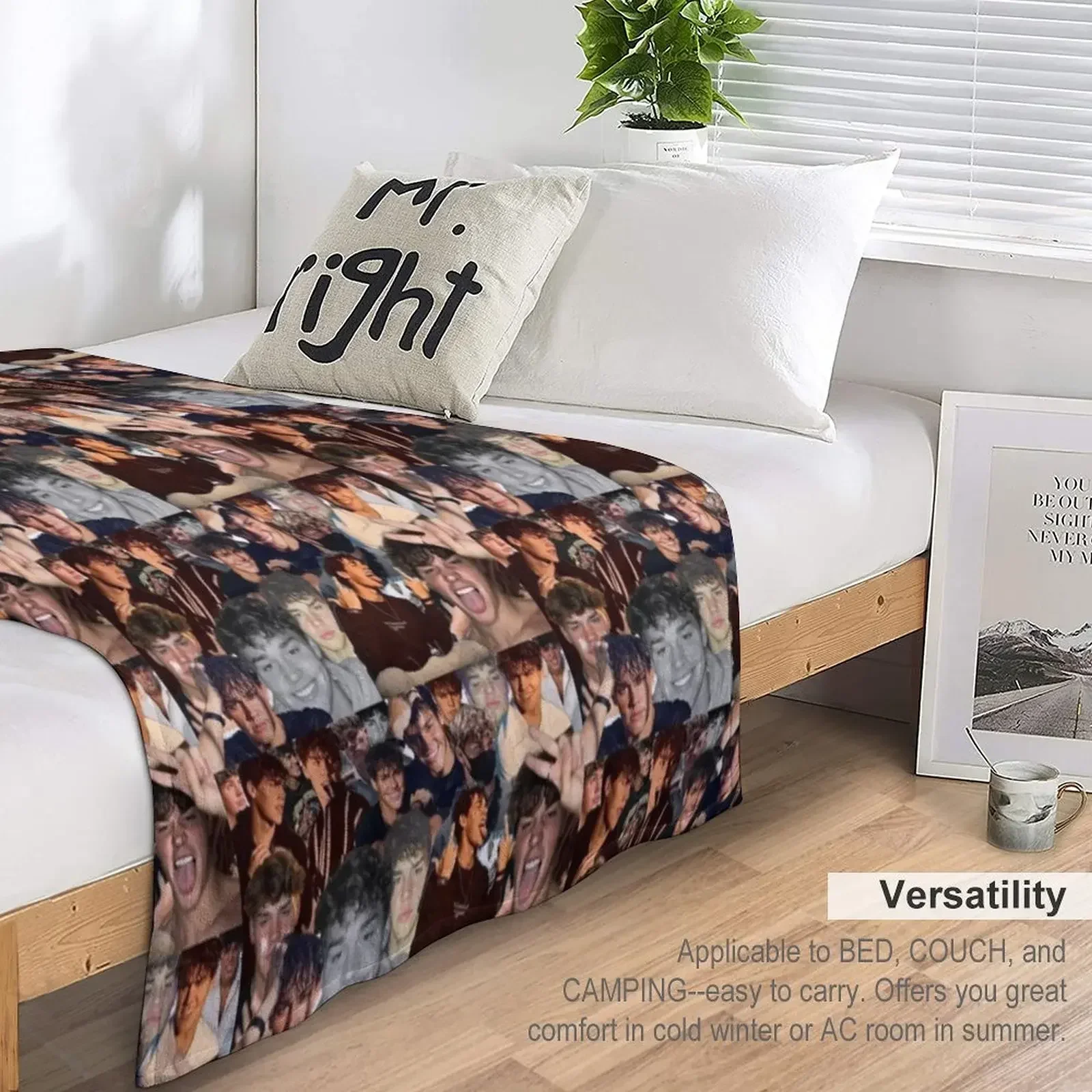 Роскошное покрывало с коллажем Ноя Бека