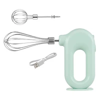 wireless electric whisk household mini egg beater butter hand held rechargeable mixing machine for cake baking