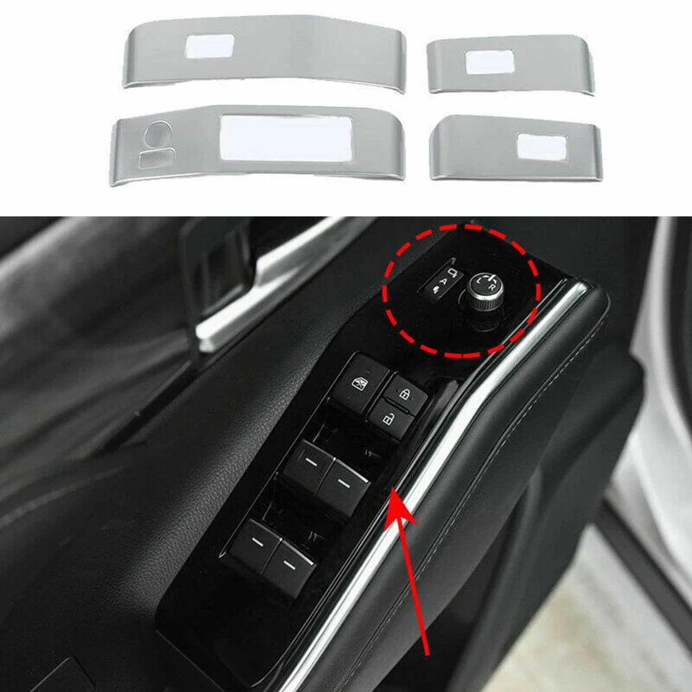 

Новая панель переключателя обшивки 4 шт. простота использования для Toyota Highlander2020-2022
