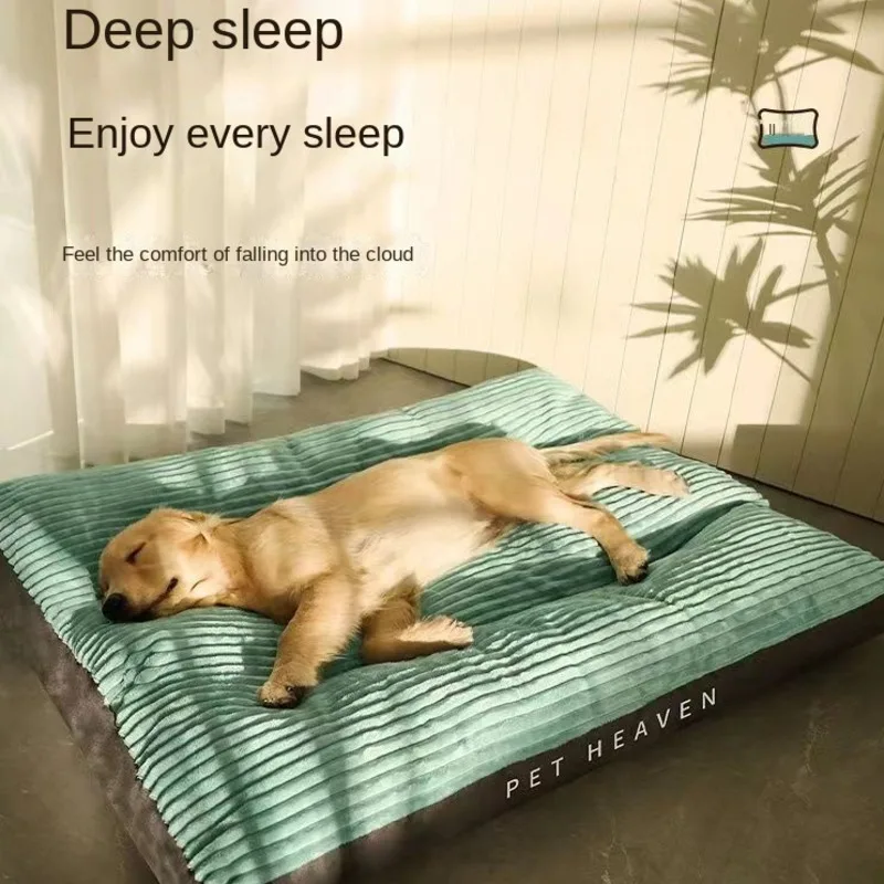 

Large Dogs Mat Corduroy Pad For Medium Big Dog Oversize Pet Sleeping Bed Big Thicken Dog Sofa Removable Washable Pet Supplies