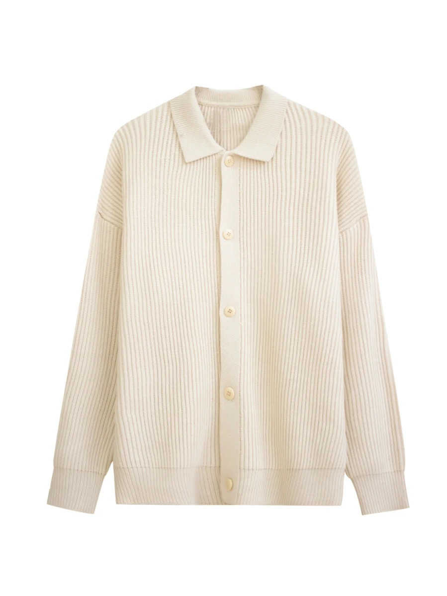 ZPZ осень-зима Корейская серия свободный воротник длинный рукав вязаный мужской