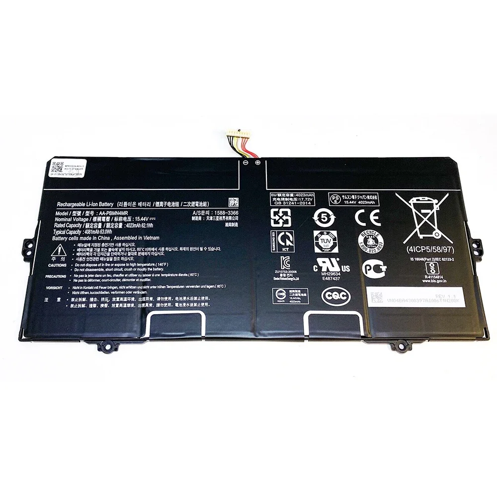 Новый высококачественный Аккумулятор для ноутбука Samsung Galaxy Book Pro NP935XDB NP950QED 15 44 в