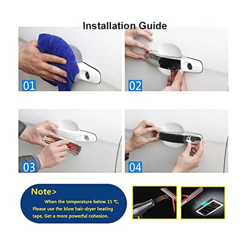 Хромированная накладка на дверную ручку для Ford Focus Escape Kuga C-Max S-Max Galaxy Mondeo 2012-2018