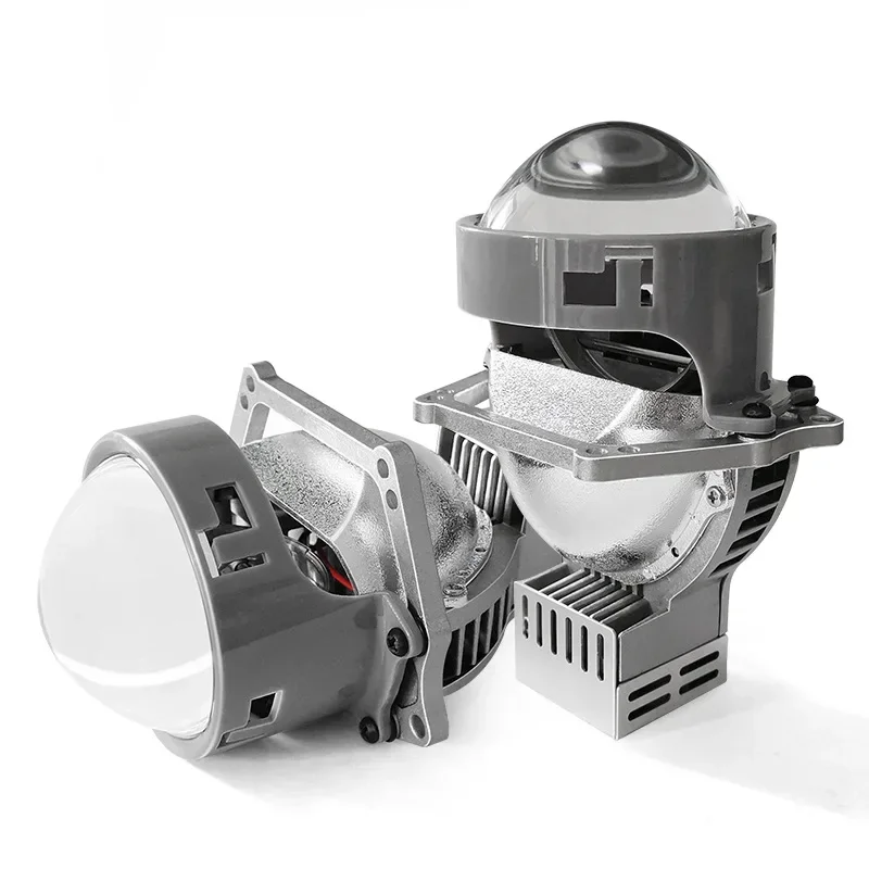 3-дюймовый мощный двухобъективный проектор с двумя линзами Ультраяркий лазерный