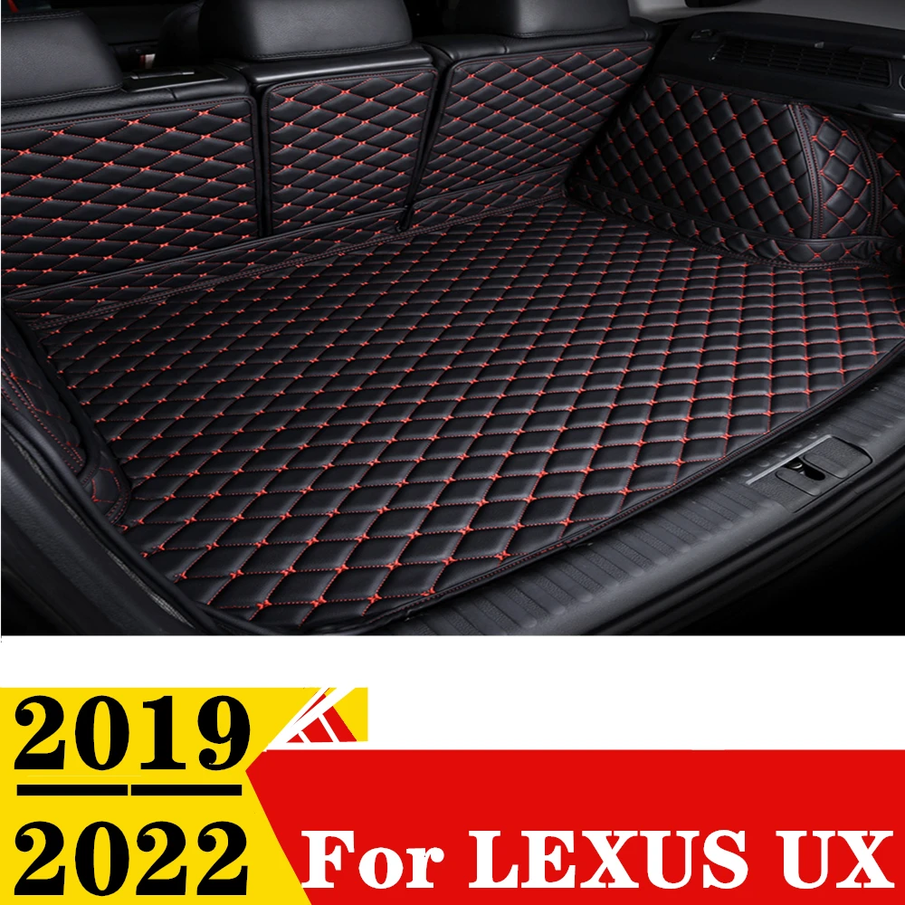

Коврик для багажника автомобиля LEXUS UX Series 2019-22, всесезонный кожаный коврик XPE под заказ для задней части грузового автомобиля, коврик для багажника