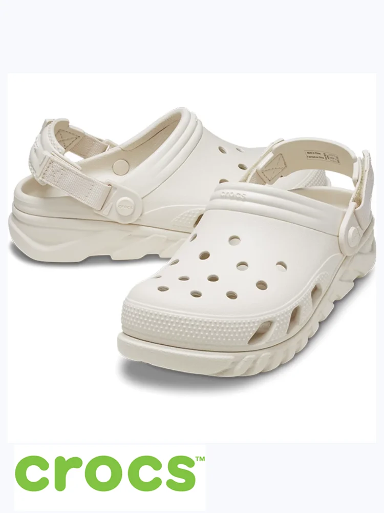 Классические сабо Crocs унисекс для взрослых цвет белый/черный