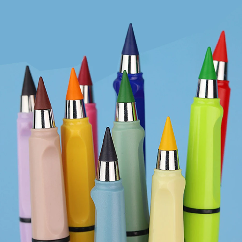 

Неограниченный цветной карандаш без чернил Новинка вечная ручка художественные скетч цветные инструменты для рисования детский подарок школьные принадлежности Канцтовары