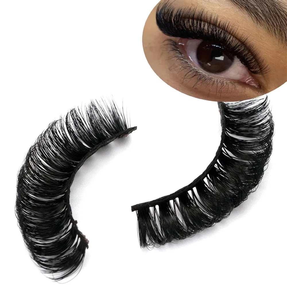 

NEW 2pairs 8-25mm Eyelashes 3D Mink Lashes DD Volume Handmade Mink False Eyelashes Thick Full Strip Lashes Cruelty Free cilios