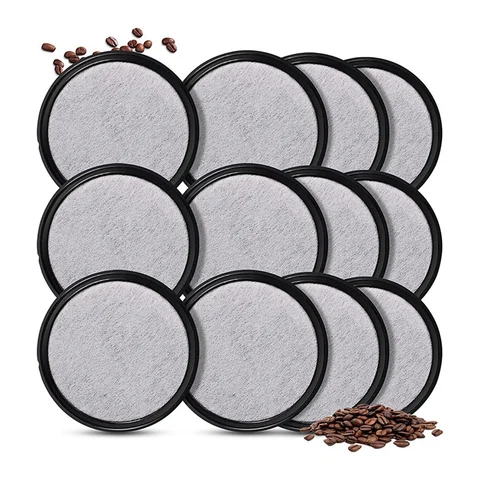12 упаковок фильтры для воды для кофеварки Mr. Coffee Brewers кофеварки, сменные фильтры для воды с углем