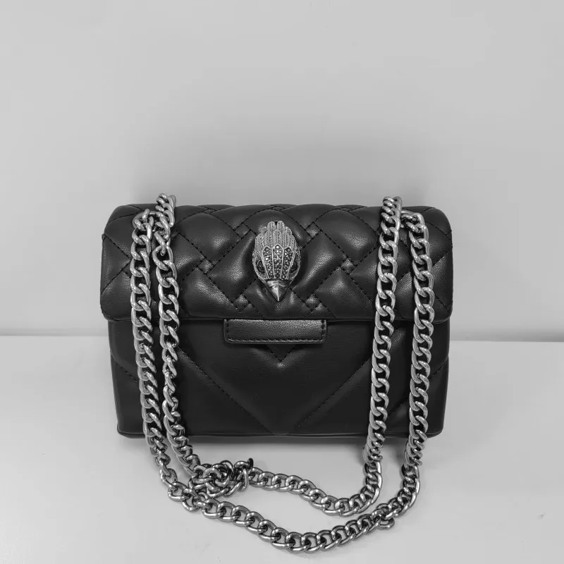 

Hotsale Classic Fashion Women Mini Black Color Handbag Cambridge Satchel Icon Eagle Metal Logo On The Front Flap Cross Body Bag