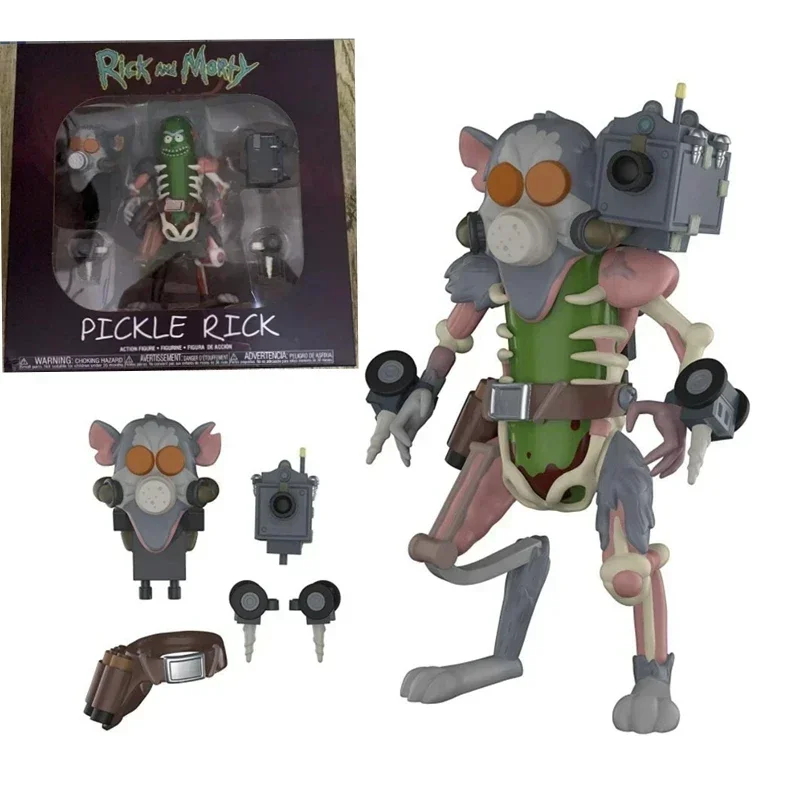 FUNKO Pop Movie TV Pickle Rick And Morty виниловая фигурка украшения съемные игрушки экшн-игрушки