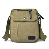 sentiblos small canvas crossbody shoulder bag for men cellphone bags card holder wallet purse and handbags